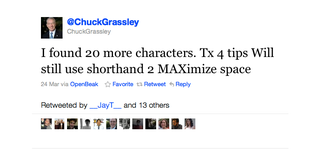 Illustration for article titled Senator Chuck Grassley Is the Worst Twitter User in the United States of America